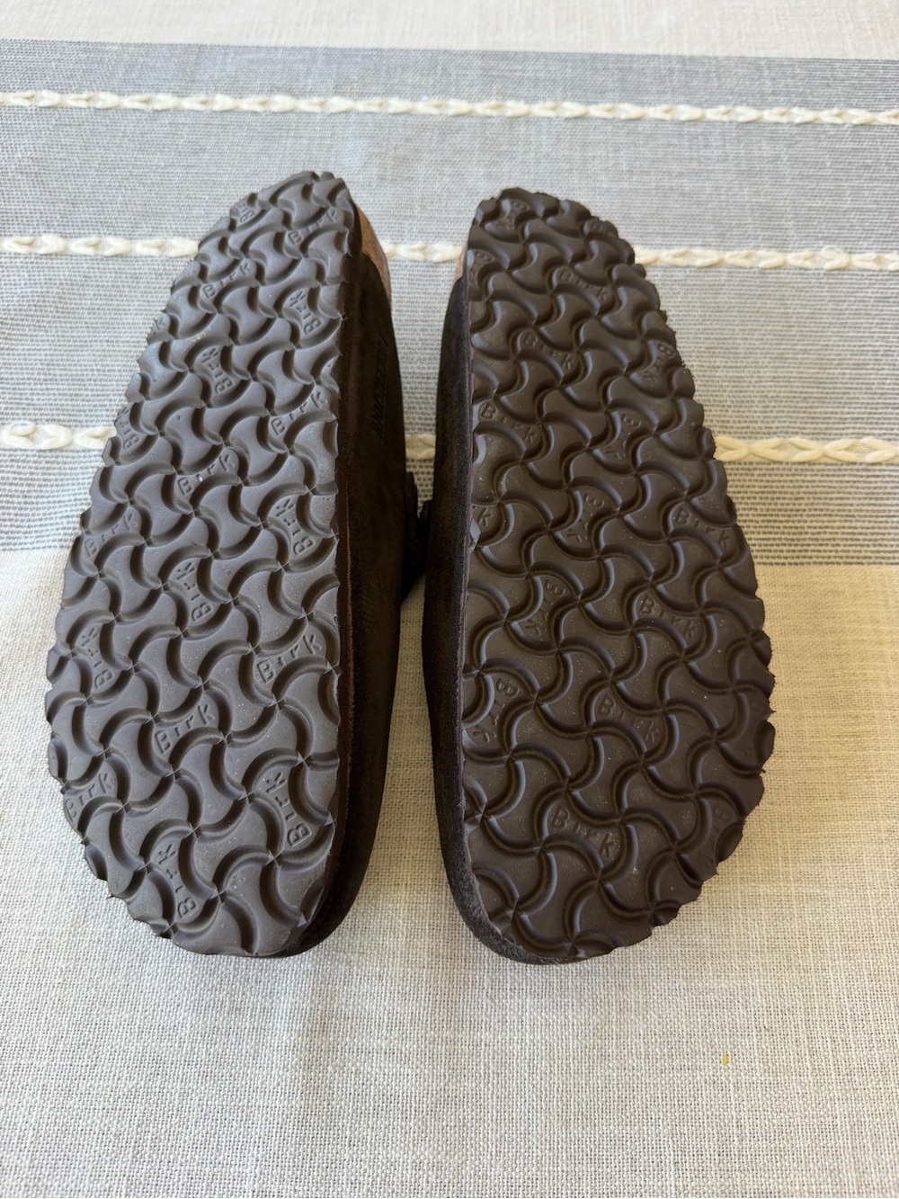 Birkenstock Boston Clogs Soft Footbed Suede Leather Mocha Brown Size 40 Womens 9 - Picture 7 of 7